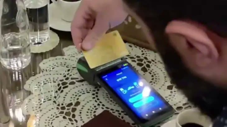 President Ahmed al-Sharaa makes an international card payment in Damascus as Visa tests its first live transaction in Syria.